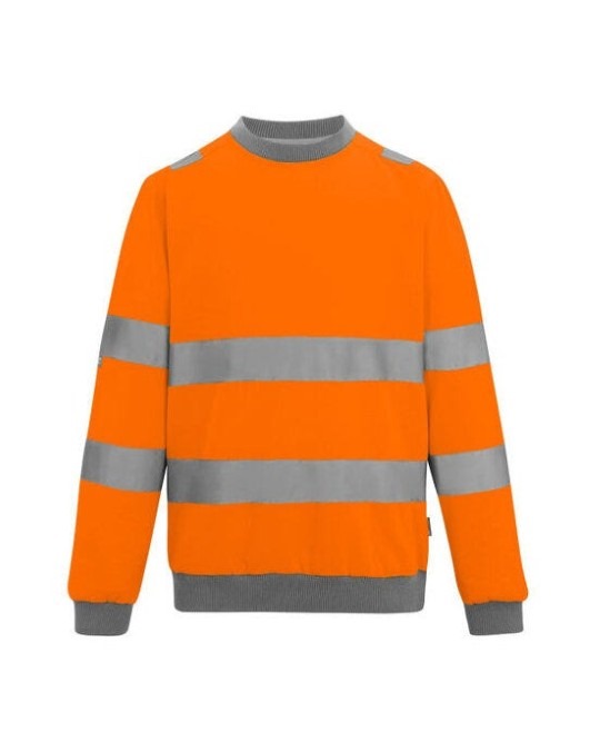 Regatta Hi-Vis Pro Contract Crew Sweat